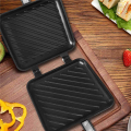 FORIDE 2X Grilled Sandwich Maker,Bread Toast Breakfast Machine,Hot Sandwich Pan,Nonstick Aluminum Flip Pan,Kitchen Tool. 