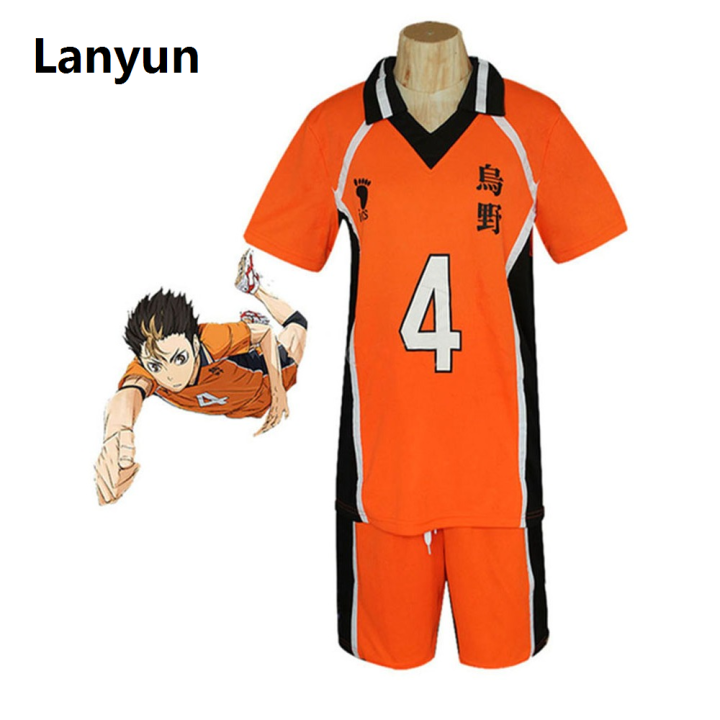 Lanyun%20Anime%20Haikyuu%20Hinata%20Shoyo%20Karasuno%20High%20School%20Volleyball%20Sportswear%20Sales%20promotion%20Christma%20Party%20Cosplay%20Short%20Sleeve%20Short%20Jersey%20Uniform%20-%20Image%203
