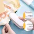 1 Pack Mini Portable Clip Hand Pressure Heat Sealing hine Food Fruit Snacks Preservation Small Tools. 