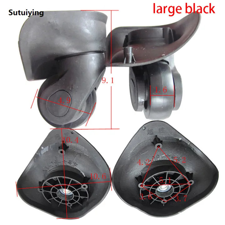 Sutuiying%201%20Pair%20A08%20Suitcase%20Luggage%20Replacement%20Casters%20%E3%80%902025%20Version%E3%80%91%20Swivel%20Mute%20Dual%20Roller%20WheelsMOSCHINO%20-%20Image%205