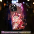 Plus S21 S23 S24 S25 Samsung luminous shell mobile phone light Of Hutao Genshin Impact LED back cover suitable for S22 S20 FE Note 10 20 Ultra. 