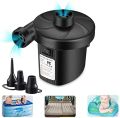 Electrical Air Pump, Quickly Inflates & Deflates All Large Volume Inflatables 2 In 1. 