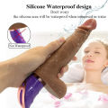 Realistic Vibrator Thrusting Dildos G spot Vibrator Rechargeable Sex Toys for Women. 