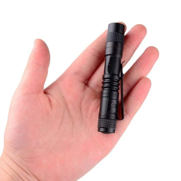 ARELENE%203X%20Flashlight%20Pen%20Torch%20Super%20Small%20Mini%20AAA%20XPE-R3%20LED%20Lamp%20Belt%20Clip%20Light%20with%20-%20Image%202