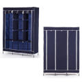 DIY Metal Cloth Wardrobe – 3 Layer Portable Storage Shelf Rack with Non-Woven Fabric, Foldable & Fancy Design | Cloth Daraz. 