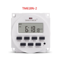 1 Piece Tm618N-2 Lcd Digital Programmable Timer Switch 1.6 Inch with Relay Inside and Countdown Time Function. 