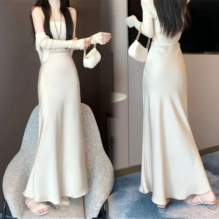 Basic%20Summer%20Satin%20Silk%20Long%20Skirt%20High%20Waist%20Half%20Body%20Dress%20High%20Waisted%20Skirts%20Slim%20Fit%20A%20Line%20Midi%20Skirt%20Girl%20-%20Image%205