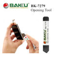 Baku BK-7279 Opening Tools, Non-Slip Flexible Stainless Steel Blade for Prying Mobile Phone Repair. 
