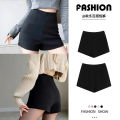 2025 spring and summer new black suit super shorts women's autumn and winter high-waisted slim tight hot pants hot girls sports wear. 