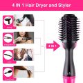 Wishora Premium 3-in-1 Hot Air Brush Hair Dryer Straightener Curler | One Step Hair Dryer & Volumizer | Rotating Blow Dryer Brush with Negative Ion Ceramic Technology | Anti-Scald Styling Brush for All Hair Types. 