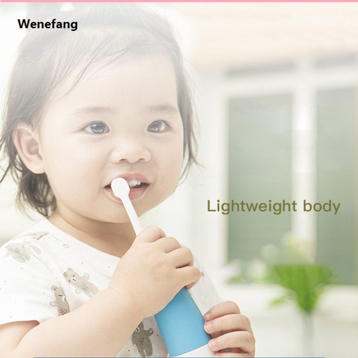 Wenefang%20Children%20Electric%20Toothbrush%20Soft%20Bristles%20Cute%20Little%20penguin%20Cartoon%20Replace%20Brush%20Head%20Baby%20Kids%20Dental%20Oral%20Hygiene%20Care%20-%20Image%203