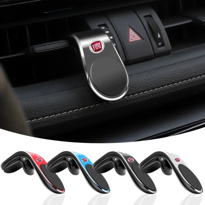 2025 Car Phone Holder Magnetic Air Vent Mobile Phone GPS Holder For FIAT 500 Grande Punto Tipo Stilo UNO Astra Bravo Panda Freemont L