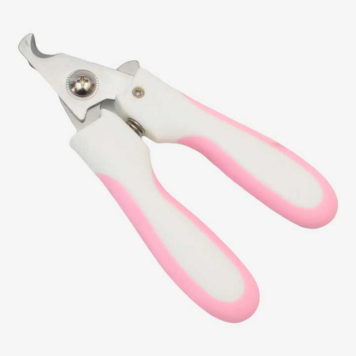 Pink/White Color Nail Cutter
