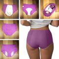 3 Pieces Period Panties Reusable Menstrual Underwear Leak Proof ( Colour May Very). 