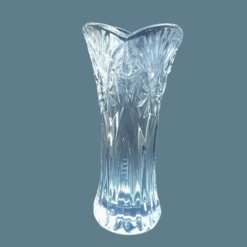 Clear Designer Glass Flower Vase (20*9) Cm.