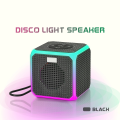 Tw319 8W Wireless Outdoor Portable Mini Cube Box Shape Bluetooth Bluetooth Party Computer Speaker with Disco Light. 
