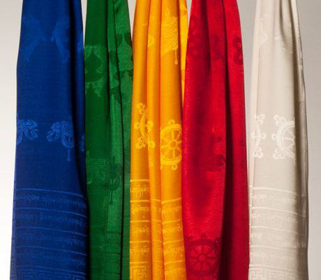 Special Silk Khada/khata ( 5 colors )