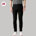 Nyptra Black Stretchable Premium Cotton Chinos For Men - Fashion | Chinos | Pants For Men | Men's Wear |. 