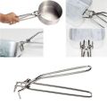 Hot Bowl Pot Holder Tong Cooking Utensil Holder with Easy Gripping Handle Stainless Steel | Rust Resistant Hot Pot Holder. 