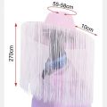 Fashion Wide Brim Wool Felt Hat Casual Party Tassel Caps Breathable Jazz Hat For Men Women. 