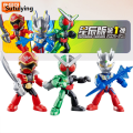 Sutuiying BLOKEES Super Sentai Blind Box Heroes Station Defender Version Action High Quality Figure Kamen Rider Toy Ultraman Figure Children Toys Gift. 