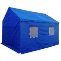 Blue Color 3* 4 Meter Outdoor Emergency Tent |Natural Disaster Shelter Tent|. 