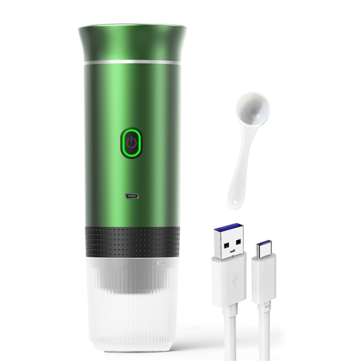 Portable Electric Espresso Coffee Maker Mini Travel Coffee Maker