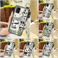 Dirt-resistant ring Phone Case For Samsung Galaxy A71 5G/A Quantum Soft case Wrist Strap Back Cover Kickstand panda Cute. 