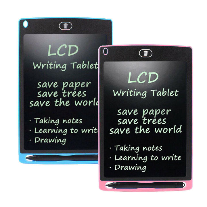Writing Mini Tab 2 Pack LCD Writing Tab 8.5 Inch, Drawing Pad For Kids,Learning ...