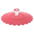 OUMERY 6PCS New Cute Anti-Dust Silicone Glass Cup Cover Coffee Mug Suction Seal Lid Cap Food Grade Round Mug Cover. 