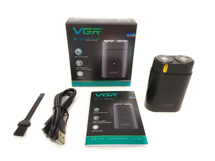 VGR%20341%20Double%20Head%20Shaver%20For%20Clean%20Shave%20-%20Image%204