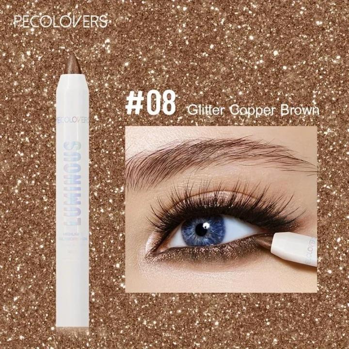 New%201PC%20Brown%20Eyeshadow%20Stick%20Long%20Lasting%20Pearlescent%20Glitter%20Monochrome%20Eyeshadow%20Pencil%20Brightening%20Eye%20Makeup%20Highlighter%20Pen%20-%20Image%206