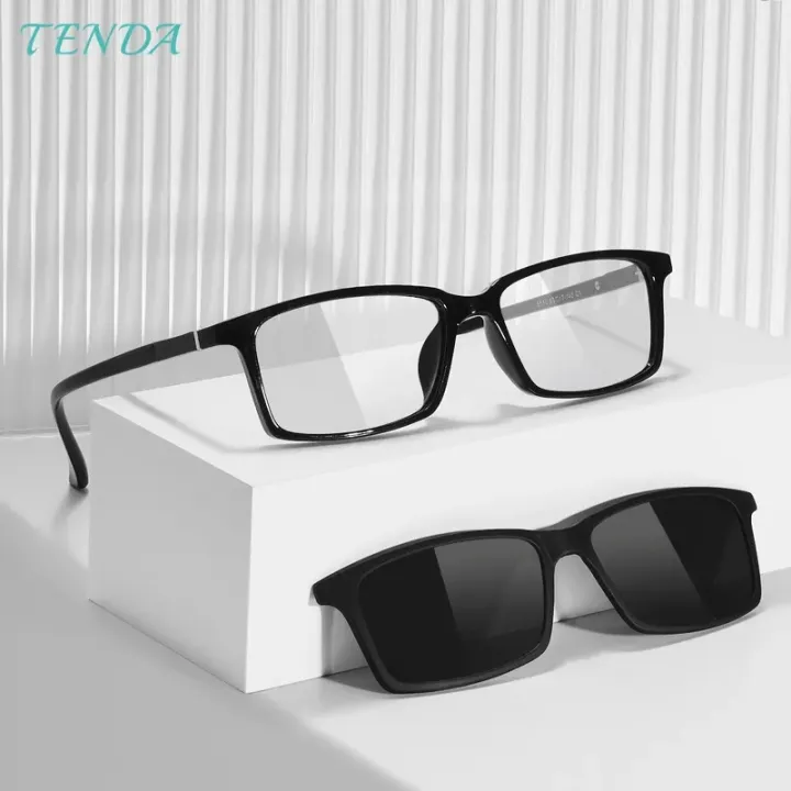 2%20in%201%20Magnetic%20Frame%20With%20Polarized%20Clip-on%20Eyewear%20For%20Power%20Frame%20For%20Unisex%20-%20Image%203