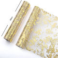 Certiou Table Runner Decor Sparkling Sequin Table Runner for Home Party Decoration Fine Craftsmanship Bronzing Table Cloth Glittery for Table. 