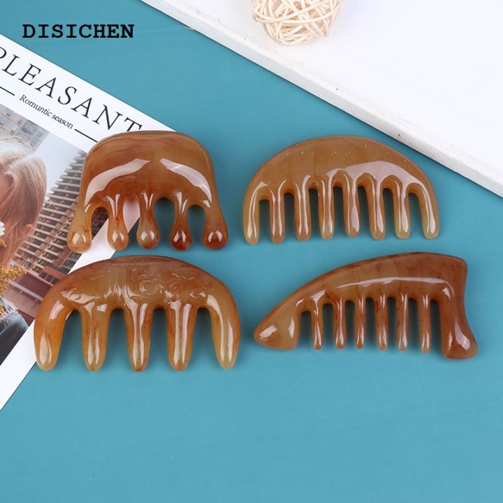 DISICHEN%20Fashion%201Pc%20Natural%20Ox%20Horn%20Pocket%20Comb%20Wide%20Toothed%20SPA%20Massage%20Brush%20Hair%20Care%20Tool%20-%20Image%202