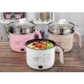 2 In 1 Nonstick Frying Pan, Eletric Momo Maker, Electric Cooking Pot Student Electric Cooker Multi-purpose Household Pot Mini Electric Pot 1-2 People. 