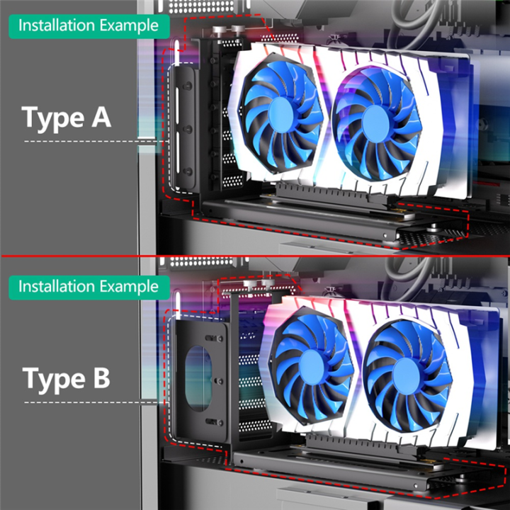 EGPU%20Dock,External%20GPU%20Docking%20Station%20Vertical%20GPU%20Mount%20Bracket,2%20Slots%20Graphics%20Card%20Steering%20Holder%20with%20Hardware%20Black%20-%20Image%206