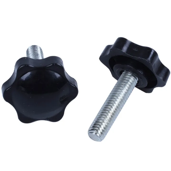 FORIDE%206%20Pcs%20M8%20x%2030mm%20Male%20Thread%2032mm%20Star%20Clamping%20Knob%20Black%20-%20Image%206