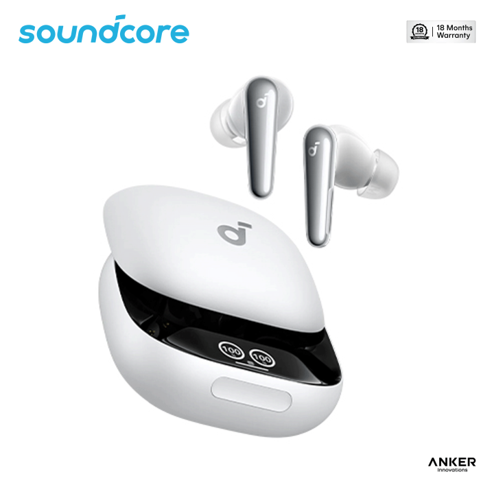 Soundcore Liberty 4 Pro , Noise Cancelling Wireless Earbuds , 7-Sensor and Real-Time Adaptive Noise Cancelling , 2× Faster Charging , Studio-Level Hi-Fi Music , Clear Calls with 6 Mics and AI