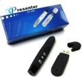PP-1000 Wireless Presenter with Laser Pointer – USB PowerPoint Clicker, 2.4GHz Remote Control for PPT Slides, Includes Storage Pouch. 