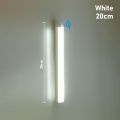 Practical PIR Strip USB Light Bar Self-Adhesive Magnetic Attraction Wireless LED Night Light Night Bulb Under Cabinet Wardrobe Lamp Bedroom. 