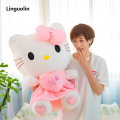 Linguolin 55cm Sanrio Cute Hello Kitty Pink My Melody Plushie Doll Stuffed Toys For Children Baby Kids Girls Birthday Xmas Surprise Gifts. 