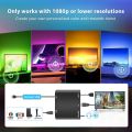 Device, Computer Sync Color Screen, TV HD Inch-20, Backlit Soundbar TV LEDRGB Environment 5MMexllexUSB PC for 120, Gaming HDMIXbox. 