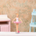 Mini Music Box Dolls Ballet Dancer Girls Figurines Fairy Princess Ornament Dancing Eight Tone Box Decor Music Box Accessories YUEYING. 