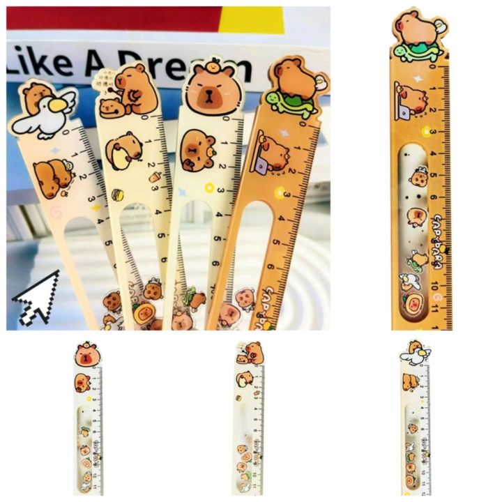 High Beauty Capybara Boring Shaking Toy Ruler Swinging Toy Cartoon ...
