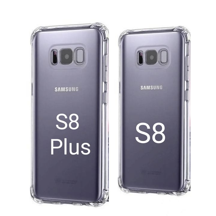 Samsung%20Galaxy%20S8%20(5.8")%20&%20S8%20Plus%20(6.2")%20/%20S8+%20Cover%20Clear%20Transparent%20Shockproof%20Soft%20Case%20-%20Image%202