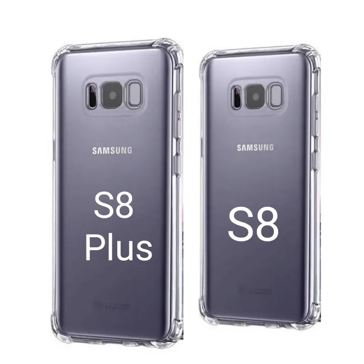 Samsung%20Galaxy%20S8%20(5.8")%20&%20S8%20Plus%20(6.2")%20/%20S8+%20Cover%20Clear%20Transparent%20Shockproof%20Soft%20Case%20-%20Image%202