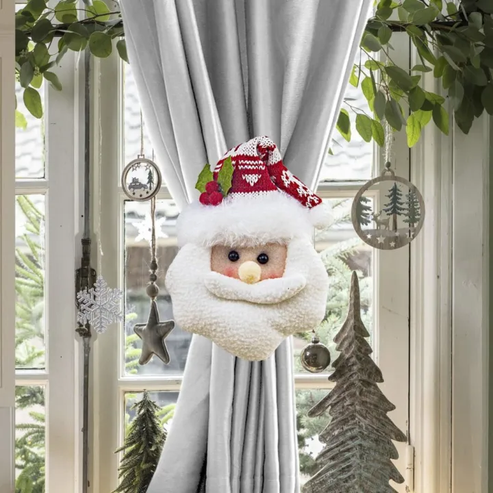 Cute%20Santa%20Claus%20Snowman%20Christmas%20Curtain%20Buckle%20Set%20of%202%20Fastener%20Buckle%20Curtain%20Holdback%20Cartoon%20Curtain%20Tie%20Decoration%20Holiday%20Decor%20-%20Image%204