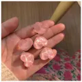 Bles Online Pink Soft Girl Cute Series Hairpin|hair grip|hair fastener|hair accessory|hair clasp|hair clip|barrette|Bobby pin|hair stick|hair fork|hair slide. 