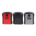 Smart Code Password Key Lock Box Storage Key Wall Mounted Key Safe Box Waterproof Outdoor Keybox 4 Digits Passwords FUHENG. 